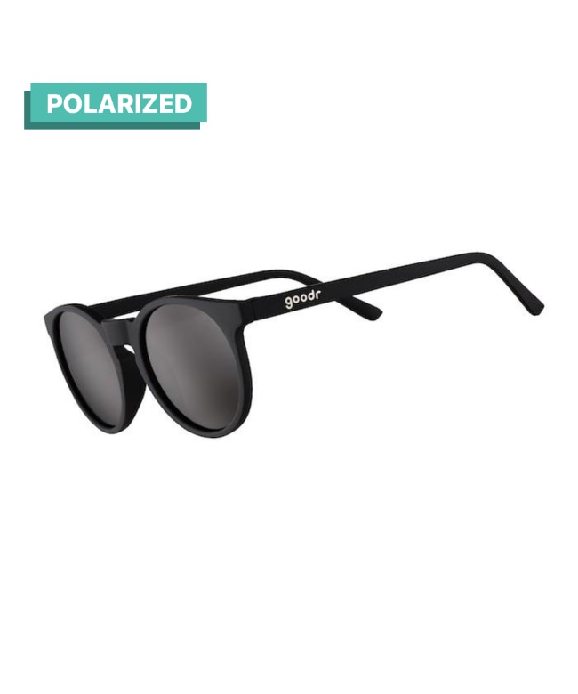 [cg-bk-bk1-nr] goodr(グダー) / 【CG】IT’S NOT BLACK IT’S OBSIDIAN CG(イッツ ノット ブラック イッツ オブシディアン) /  スタイリッシュな丸メガネ型