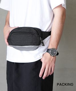 【SALE 30%OFF】PACKING(パッキング) REFLECTIVE WAIST BAG ウエストバッグ ボディバッグ [PA-053] セール
