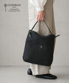 ◇【訳あり/20%OFF】[CL3812]【保存袋付き】CLEDRAN(クレドラン) HASA HALF SHOULDER ショルダーバッグ