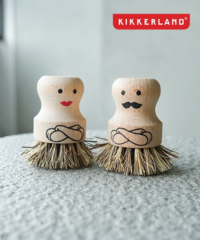 KIKKERLAND(キッカーランド) Scrubbing People スクラビングピープル 洗い物ブラシ [KCU319]