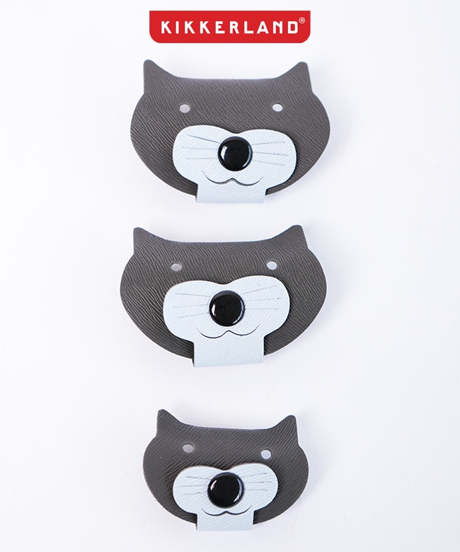 [KUS229]KIKKERLAND(キッカーランド)Cat Cable Ties キャットケーブルタイ猫【メール便対応可】