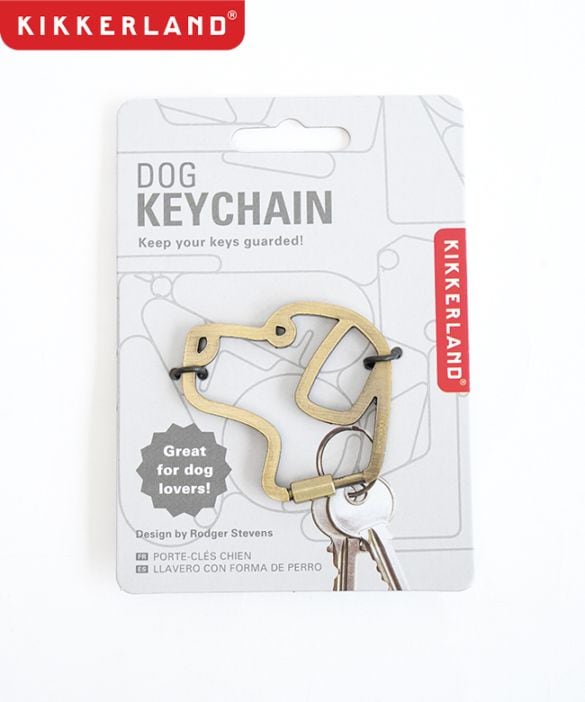 [KKR100]KIKKERLAND(キッカーランド) Dog Keychain ドッグ キーチェーン 犬モチーフのキーリング【メール便対応可】