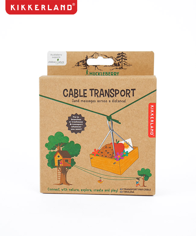 [KHB23]KIKKERLAND(キッカーランド) HUCKLEBERY CABLE TRANSPORT ハックルベリーケーブルトランスポート ゴンドラ おもちゃ