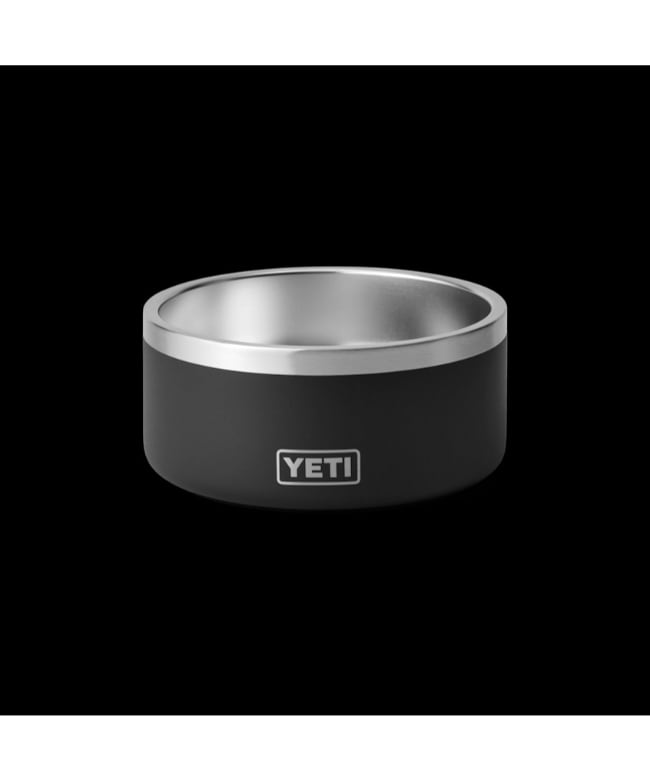 [21071500013] YETI(イエティー) / BOOMER 4 DOG BOWL(ブーマー４ドッグボウル) / BLACK 【ラッピング対象外】
