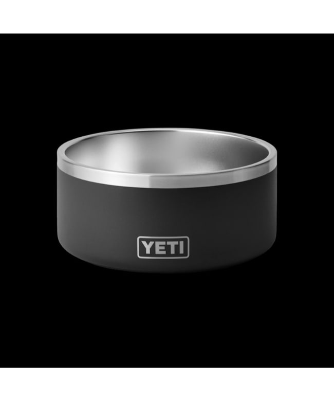 [21071504130] YETI(イエティー) / BOOMER 8 DOG BOWL(ブーマー8ドッグボウル) / BLACK 【ラッピング対象外】
