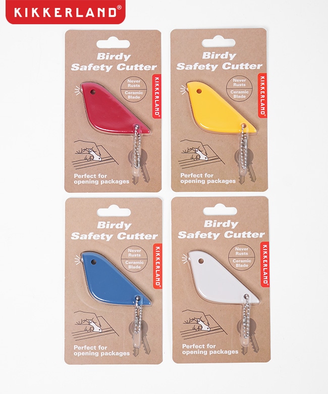 [KCD154]KIKKERLAND(キッカーランド) Birdy Box Cutter バーディボックスカッター ダンボールカッター【メール便対応可】