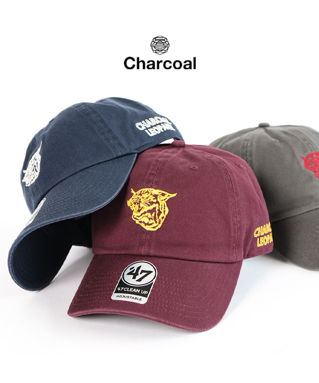 [25-02-2-560]ORIGINAL CHARCOAL(オリジナルチャコール)×Americana(アメリカーナ) OC×Ame Leopards 47 Cap キャップ 帽子 ヒョウ