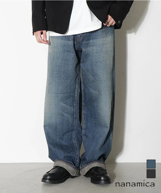 nanamica(ナナミカ) SELVAGE DENIM PANT セルベッジデニムパンツ ジーンズ [s25sc084]