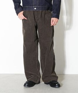 【SALE 20%OFF】[S25FC061]nanamica(ナナミカ) Corduroy Dock Pants コーデュロイドックパンツ メンズ ボトムス ワイドパンツ セール