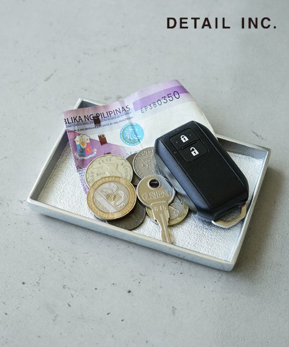 [3416S]DETAIL(ディティール) Aluminium Tray Rectangle Small アルミニウム トレイ レクタングル スモール