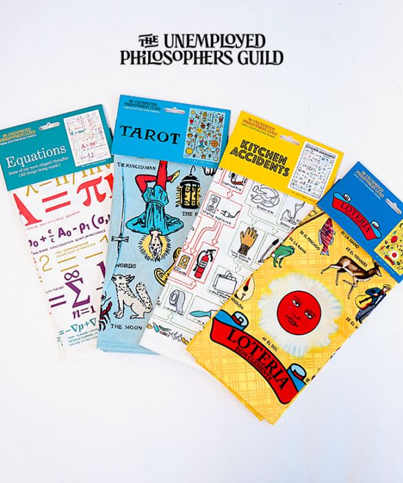 [dishtowel]UNEMPLOYED PHILOSOPHERS GUILD(アンエンプロイド フィロソファーズ ギルド) ふきん タオル バンダナ