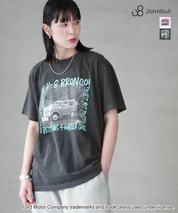 [JT252C13]JOHNBULL(ジョンブル)FORD Tシャツ 半袖Tシャツ フォトTシャツ【メール便対応可】