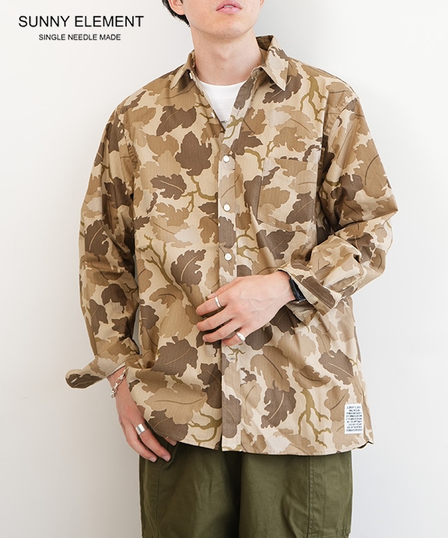 SUNNY ELEMENTサニーエレメント MUSEUM SHIRTカーディガン SUNNY ELEMENTサニーエレメント MUSEUM SHIRTカーディガン SUNNY