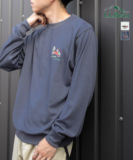 【SALE 30%OFF】L.L.Bean(エルエルビーン) Sweatshirt スウェットシャツ メンズ トップス 長袖 カットソー プルオーバー Tシャツ セール [5475-1036]