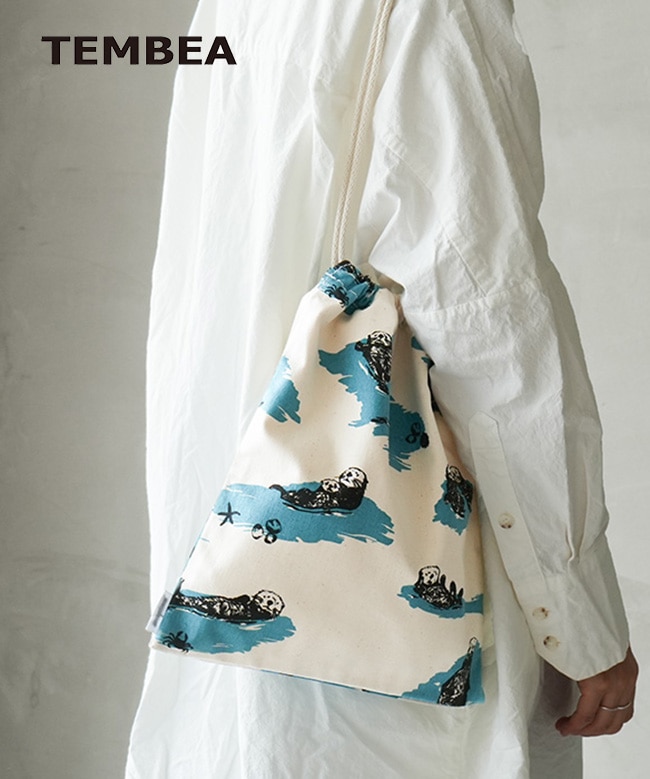 【TEMBEAテンベア 】PRINT巾着 TEMBEA（テンベア）の「＜TEMBEA（テンベア）＞PRINT 巾着