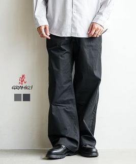 【SALE 30%OFF】[GMP5-FJP004]GRAMICCI(グラミチ) T/C TWILL WIDE PANT ポリエステルコットン ツイル ワイドパンツ メンズ ボトムス イージーパンツ ゆったり セール