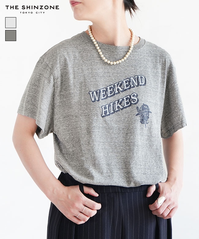 25AMSCU13]THE SHINZONE(ザ シンゾーン) WEEKEND HIKES TEE