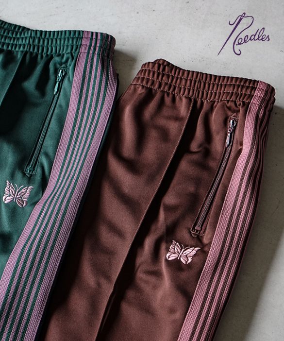 Needles ニードルズ トラックジャージ Mサイズ ブラック×ホワイト needles ニードルス トラックパンツ ジャージ｜Yahoo!フリマ（旧