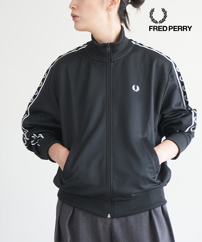 【超美品】FRED PERRYトラックジャケット Mサイズ FRED PERRY/テープ トラック ジャケット【限定展開】｜Daytona