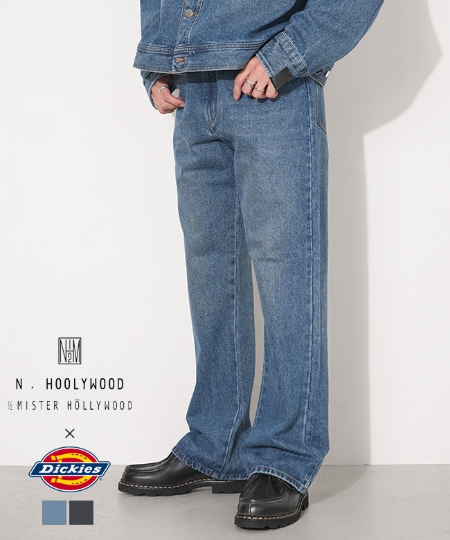 Liso81【美品】エヌハリウッド ストレートパンツ インディゴ40 N.HOOLYWOOD(エヌハリウッド) / ストレートパンツ/40/デニム