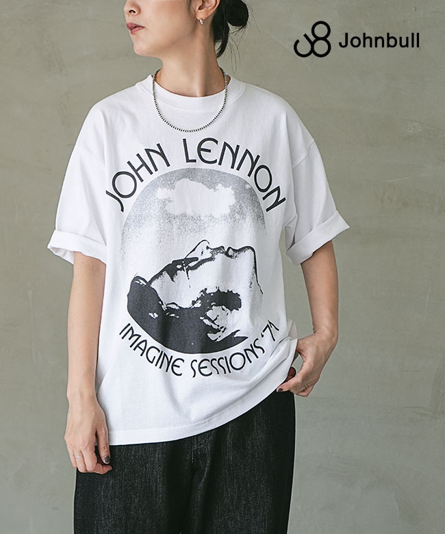 JT254C05]JOHNBULL(ジョンブル) JOHN LENNON IMAGINE TEE T