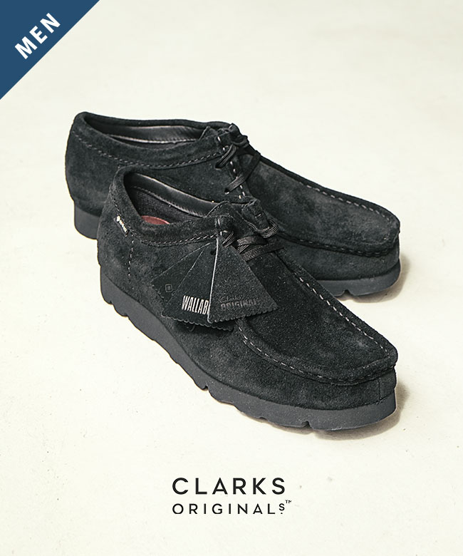 26179251]【替え紐あり】Clarks(クラークス) ワラビーゴアテック
