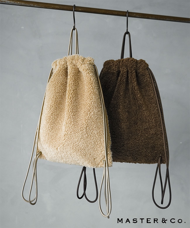 [MC1634]MASTER&Co.(マスターアンドコー) KNAPSACK  2WAYボアナップザック