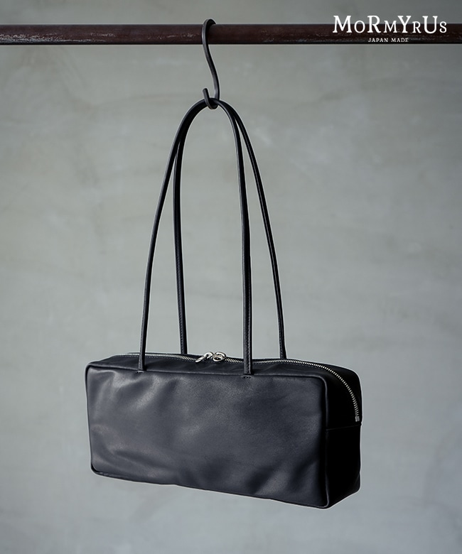 M174]【保存袋付き】MORMYRUS(モルミルス) グロスレザー ロング