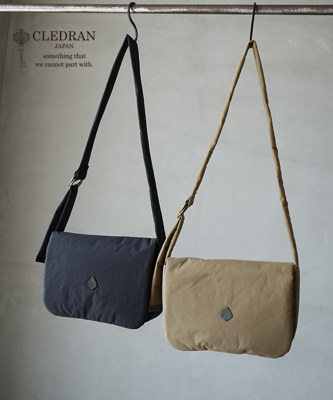 [CL3881]【保存袋付き】CLEDRAN(クレドラン) CITRO DOUBLE RING SHOULDER