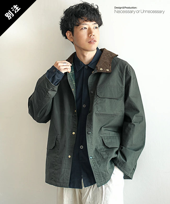 メンズ バイオウォッシュ コーデュロイ ブルゾン メンズ | WOODY HOUSE 公式通販サイト