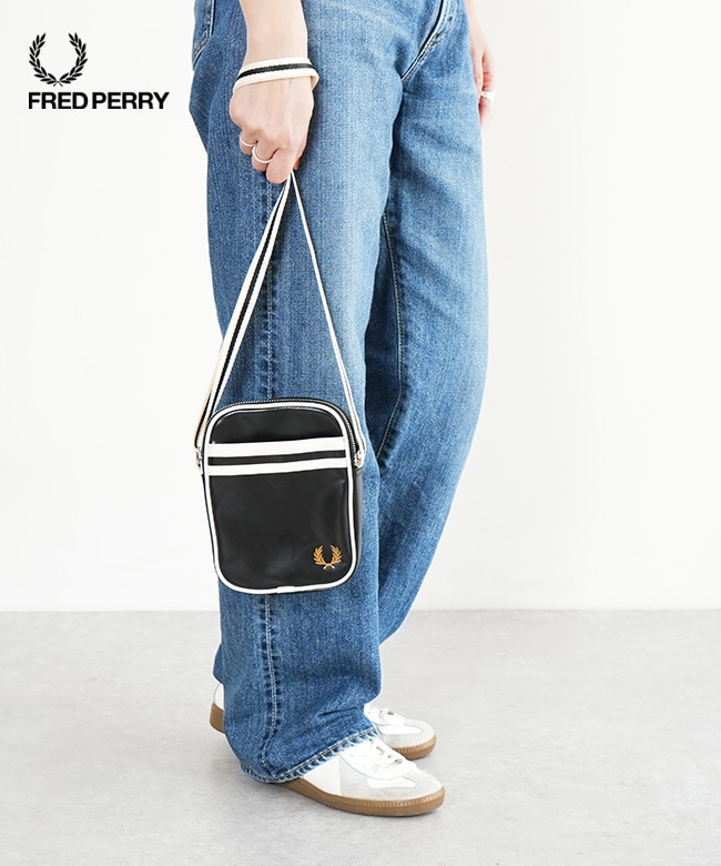 L1179]FRED PERRY(フレッドペリー) Classic Small Side Bag クラシック