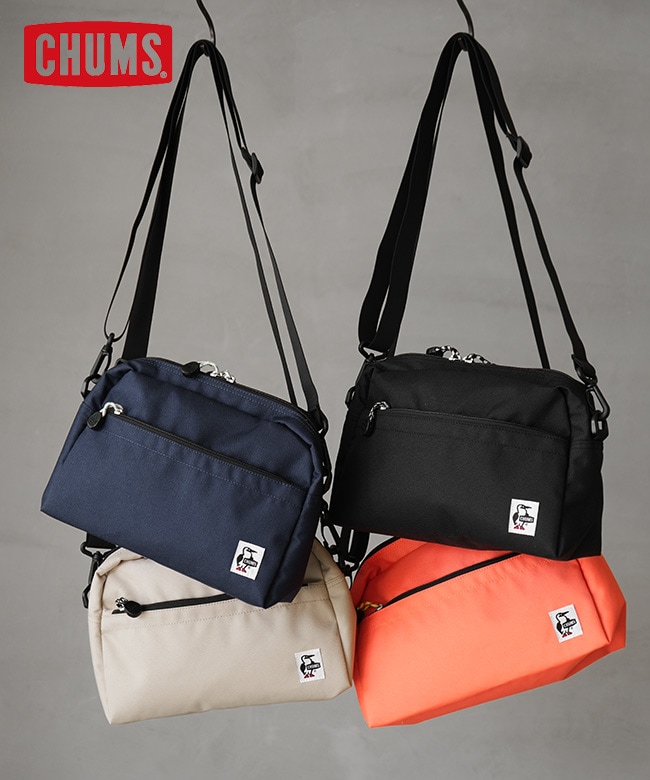 [CH60-3963]CHUMS(チャムス) Recycle Small Trapezoid Shoulder Bag リサイクルスモールトラぺゾイドショルダーバッグ ショルダーバッグ 鞄 バッグ
