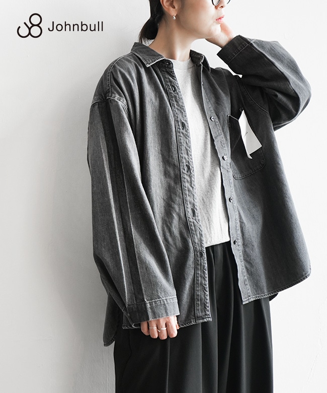 【未使用】Johnbull シェードデニムシャツ 13598 Ｌ 未使用】Johnbull シェードデニムシャツ 13598 L - メルカリ
