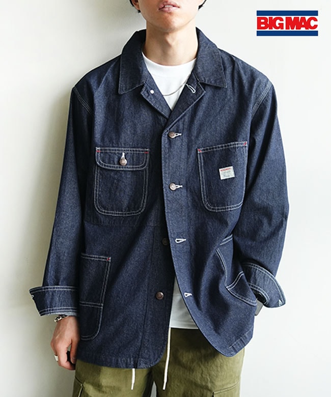 BIG-217-O]BIG MAC(ビッグマック) DENIM COVERALL デニム