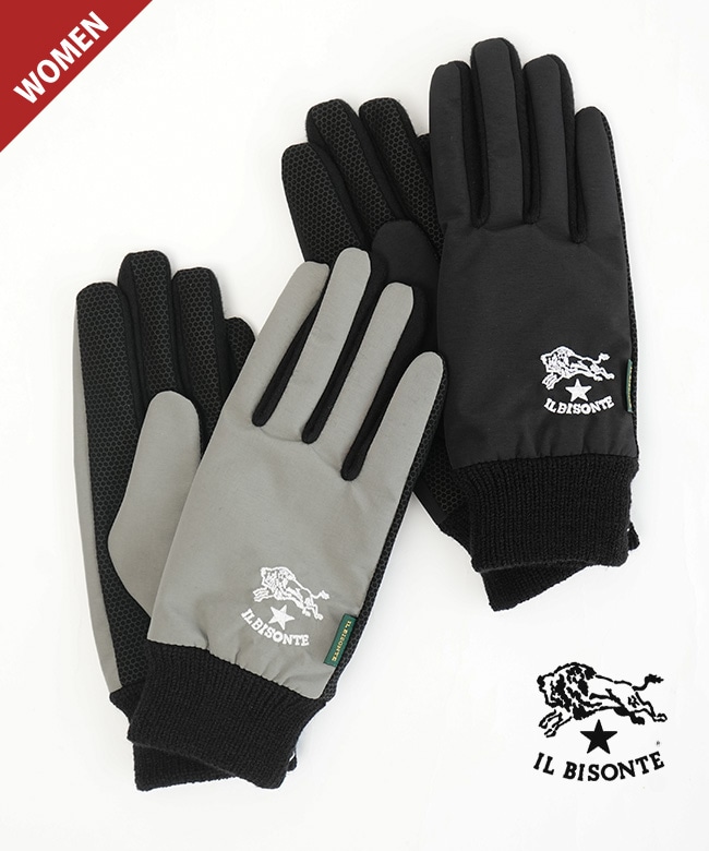 ◇【国内正規販売店】[54252309282]IL BISONTE(イルビゾンテ)【2025 AUTUMN WINTER COLLECTION】グローブ 手袋 五本指【メール便対応可】