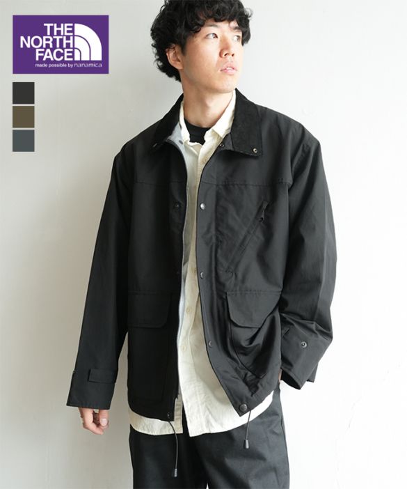 ノースフェイス　パープルレーベル ネイビー フード付き モッズコート　M 梅雨前に買うべきゴアテックスウェア】ザ・ノース・フェイス