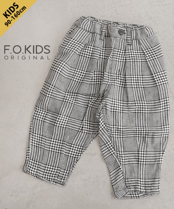 [R421095]F.O.KIDS（エフオーキッズ）バルーンパンツ 90・100・110・120・130・140・150・160cm