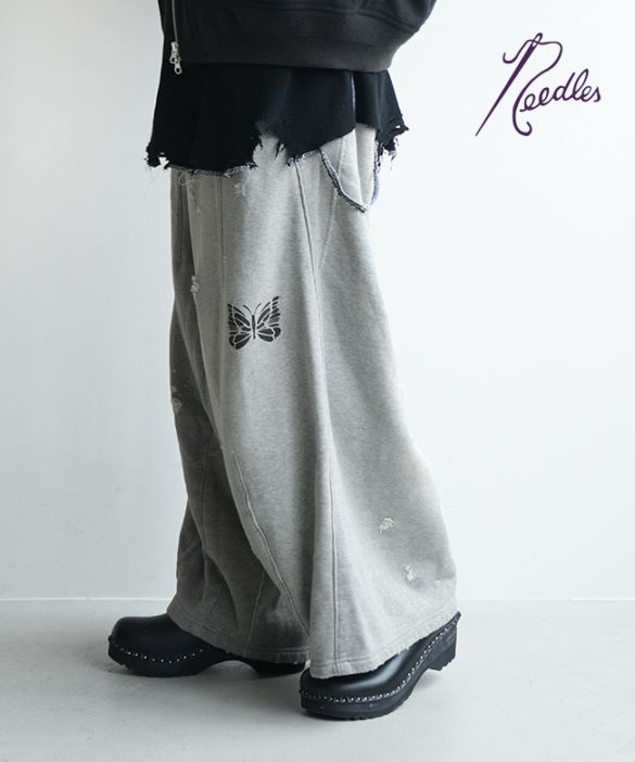 Needles スウェットパンツ RW337]NEEDLES(ニードルズ)Deconstructed H.D. Sweat Pant デ