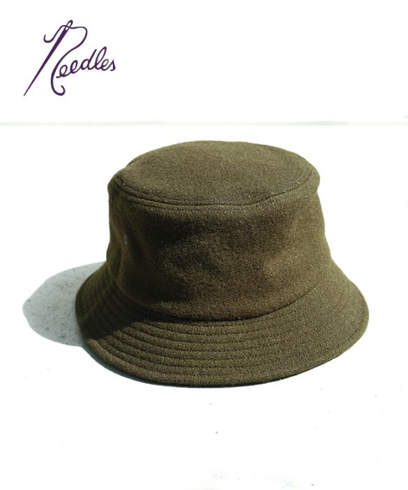 RW070]NEEDLES(ニードルス) Bucket Hat - Wool Uneven Dye