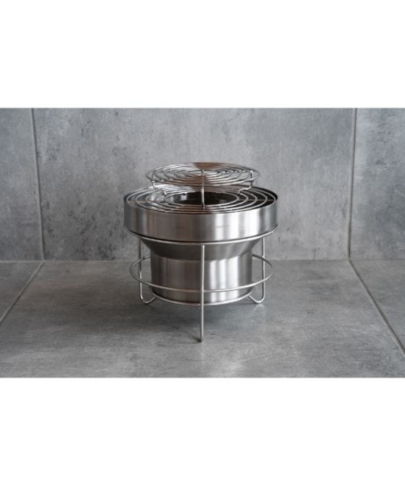 YOKA/ヨカ SHICHIRIN++ 七輪 ステンレス YOKA SHICHIRIN++ | YOKA＜ヨカ＞ ゆったりと時間を味わうための