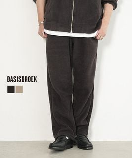 【SALE 50%OFF】BASISBROEK(バージスブルック) LESSEN レッセン メンズ ボトムス イージーパンツ フリースパンツ セットアップ セール [25206W]