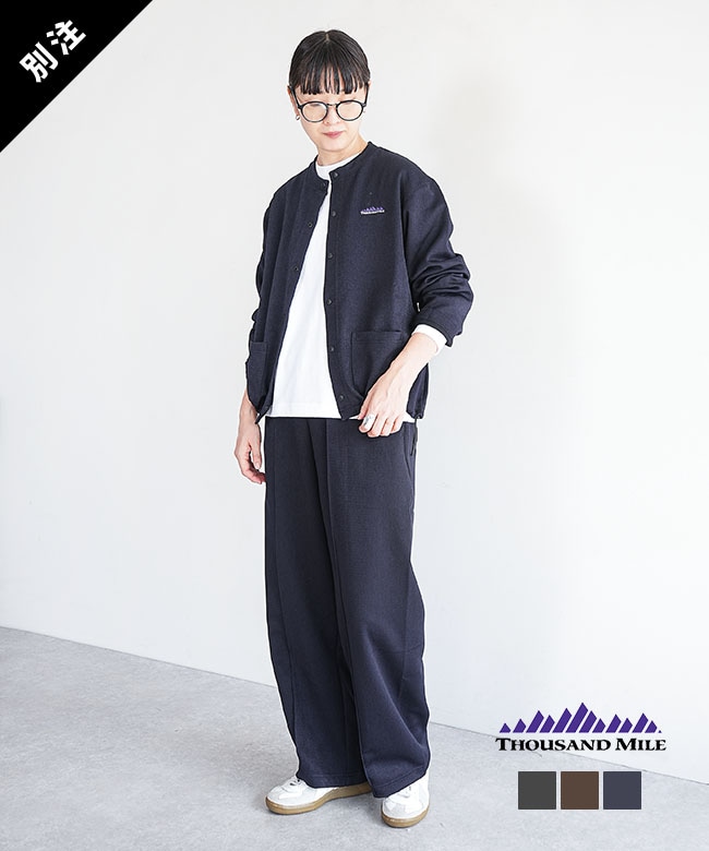 希少！THOUSAND MILE(サウザンドマイル)セットアップ！MOAT別注 TM252WL50412]【3点セット】THOUSAND MILE(サウザンドマイル