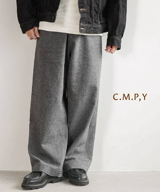 [CMP-14YR]C.M.P,Y(シーエムピーワイ) Wave Pocket Jeans ウェーブポケットジーンズ メンズ ボトムス デニムパンツ ジーパン