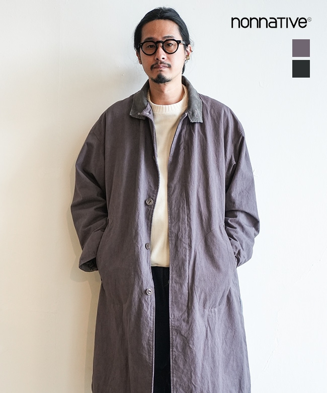 nonnative メルトンコート　ゴアテックス　ウール　ブルー nonnative メルトンコート ゴアテックス ウール ブルー