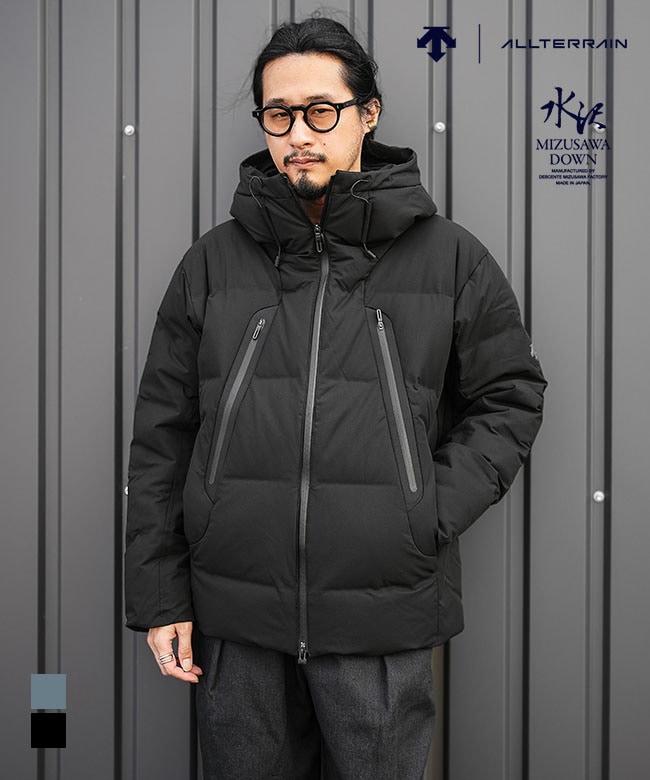 descenteダウンジャケット　水沢M デサント オルテライン DESCENTE ALLTERRAIN 水沢ダウン