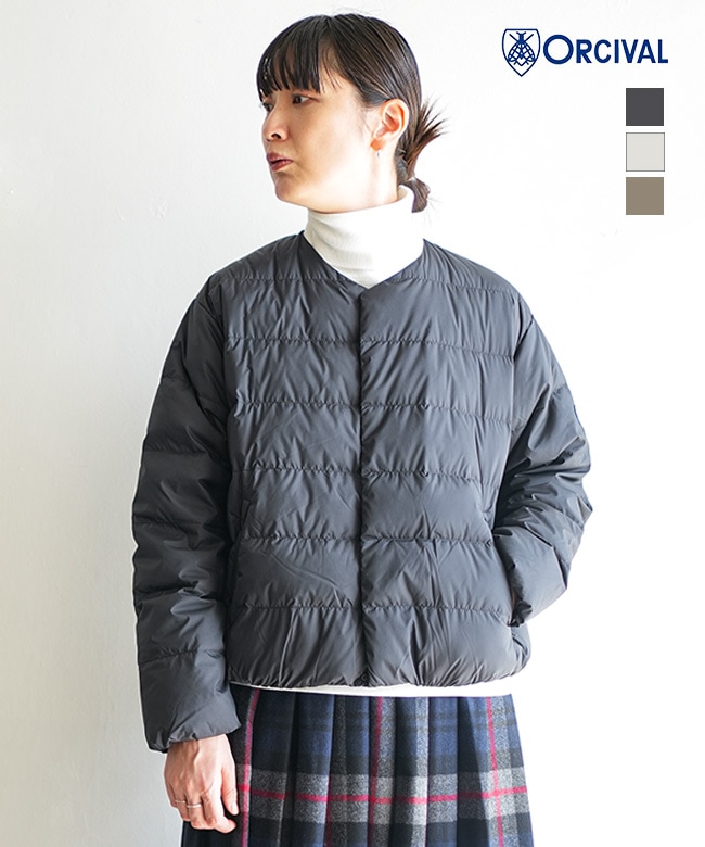 OR-A0603DPR]ORCIVAL(オーチバル/オーシバル)LIGHT DOWN jacket ライト
