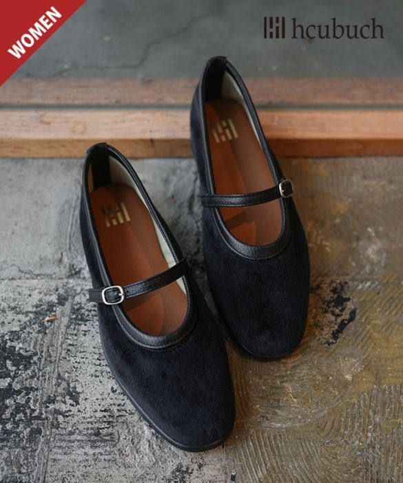 [H172]hcubuch(フーブ) squirrel スクイール / メリージェンフラットシューズ