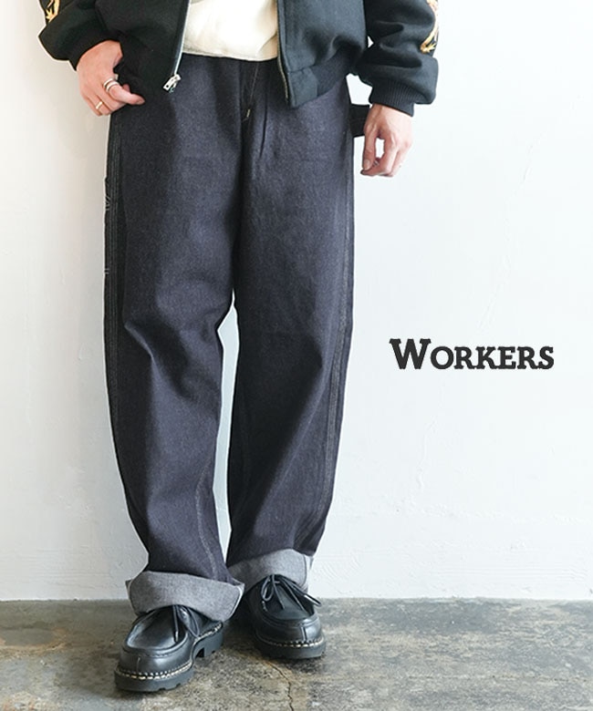 (古着)90s stadium ワイドベイカーパンツ ワーク cityboy 古着)90s stadium ワイドベイカーパンツ ワーク cityboy 古着)90s
