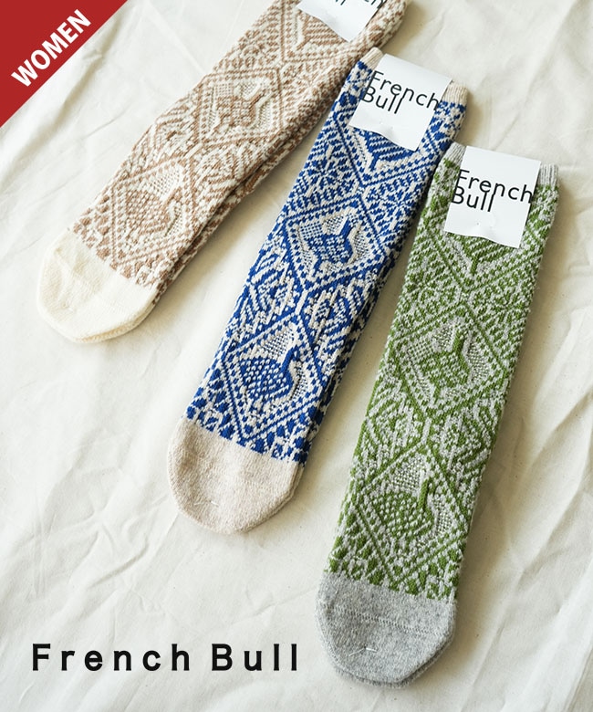 [11-25266]French Bull(フレンチブル) チャントソックス 靴下 【メール便対応可】