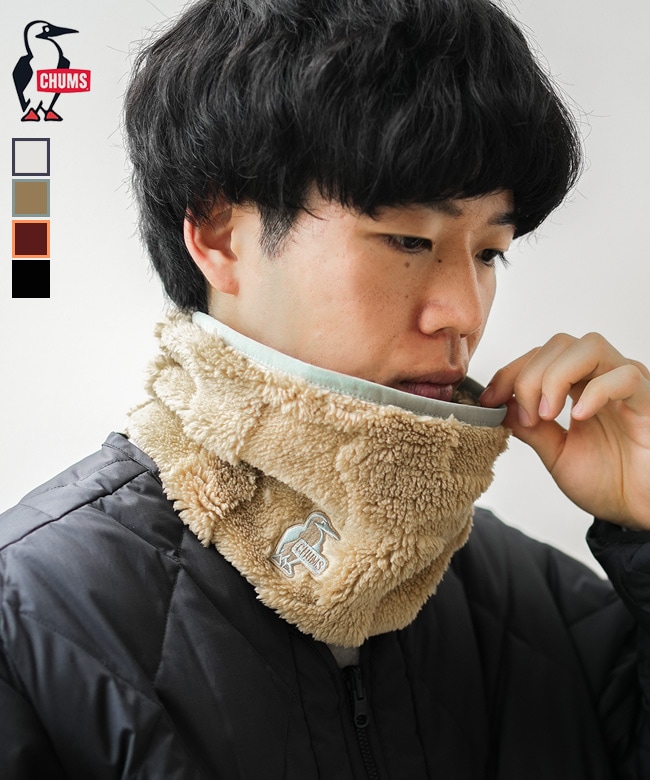[CH09-1360]CHUMS(チャムス) Booby Elmo Neck Warmer ブービーエルモネックウォーマー ユニセックス 男女兼用【メール便対応可】